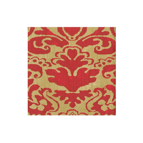 Cocktail Napkin Red Palazzo