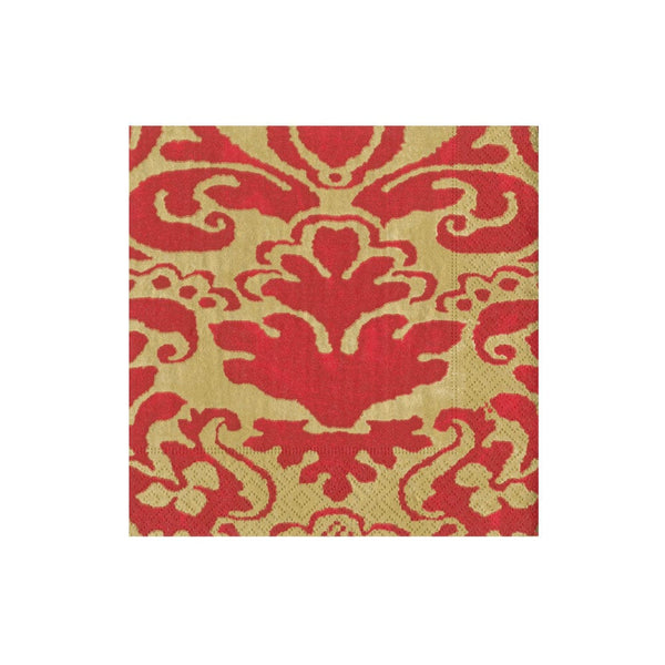 Cocktail Napkin Red Palazzo