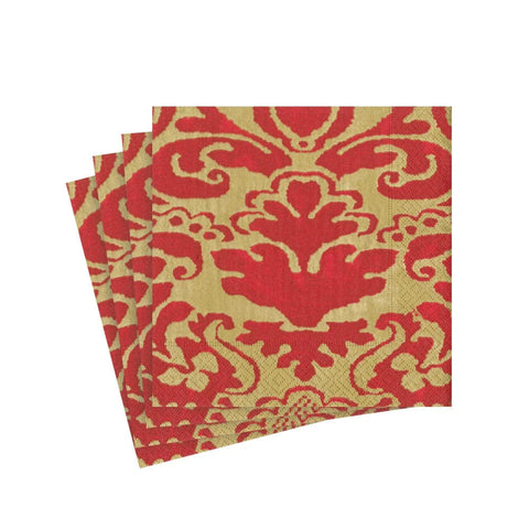 Cocktail Napkin Red Palazzo