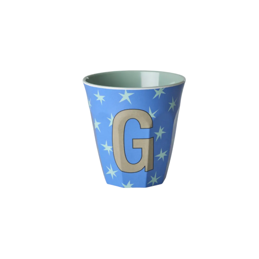 rice Star Alphabet melamine cup, 250 ml, with letter print, view 8