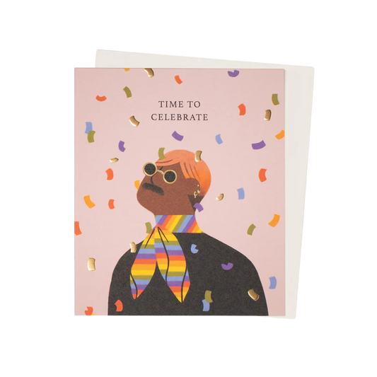 Ana Gaman Time to Celebrate Greeting Card