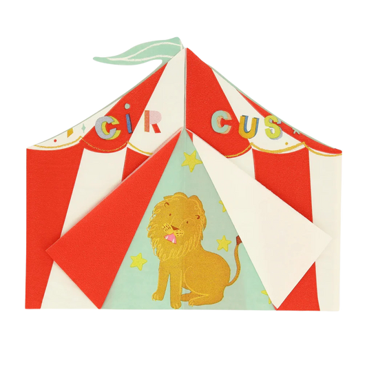 Circus Shaped Big Top Napkins