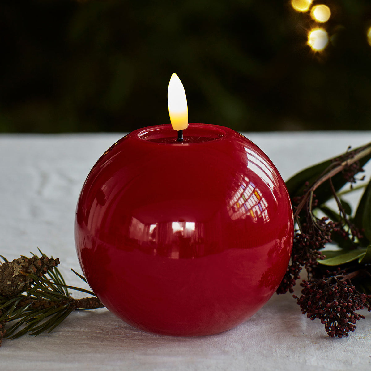 Sirius Sille Lacquer Ball 10cm Candle Lamp