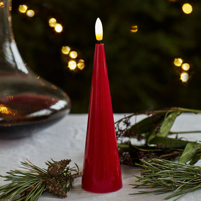 Sirius Sille Lacquer Cone 17cm Candle Lamp