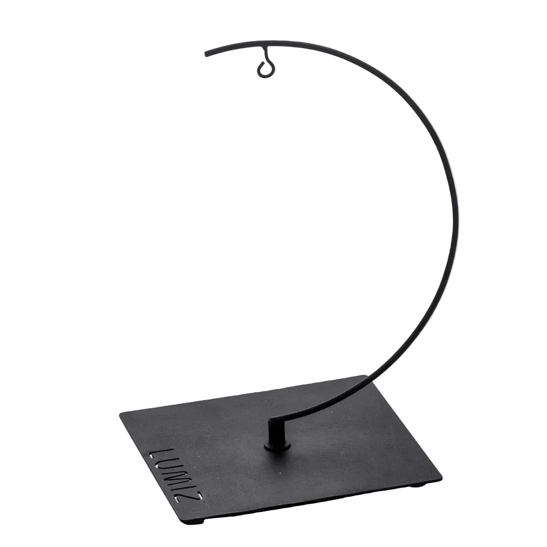 Lumiz Table Circle 30 cm black metal lantern stand