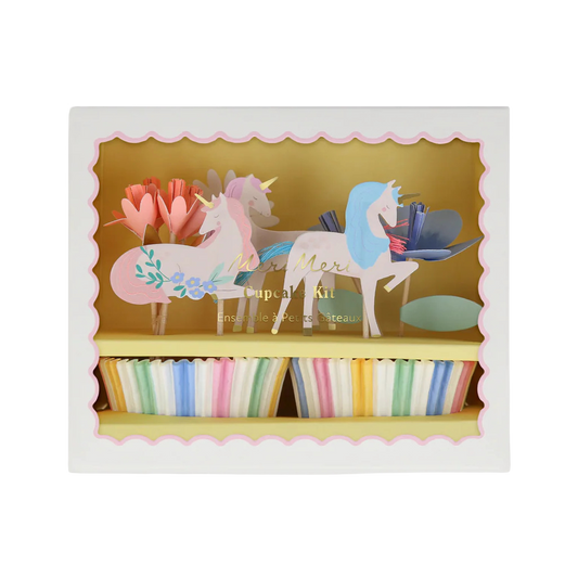 Meri Meri Meadow Unicorns Cupcake Kit