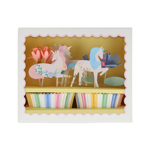 Meri Meri Meadow Unicorns Cupcake Kit