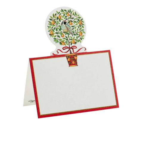 Caspari On The 12th Day Place Card (Set of 8)