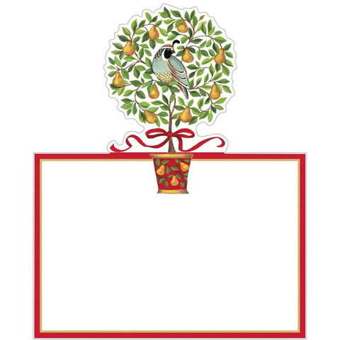 Caspari On The 12th Day Place Card (Set of 8)