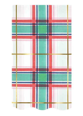 Meri Meri Tartan Guest Towels