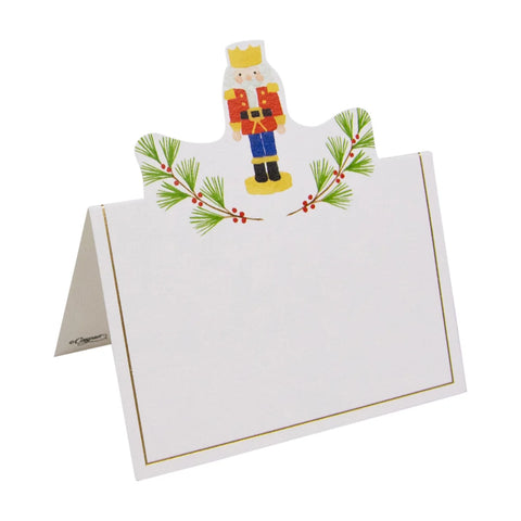 Caspari Little Nutcracker Foil Place Card (Set of 8)