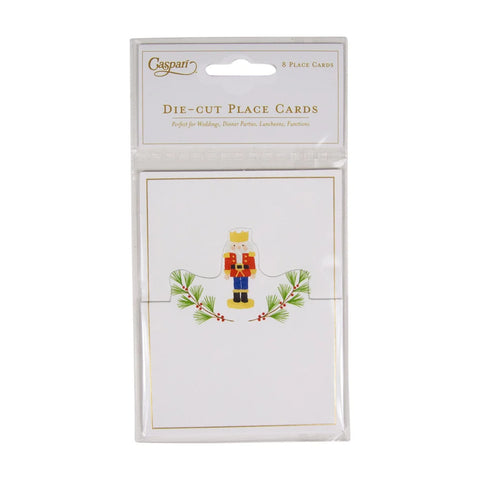 Caspari Little Nutcracker Foil Place Card (Set of 8)