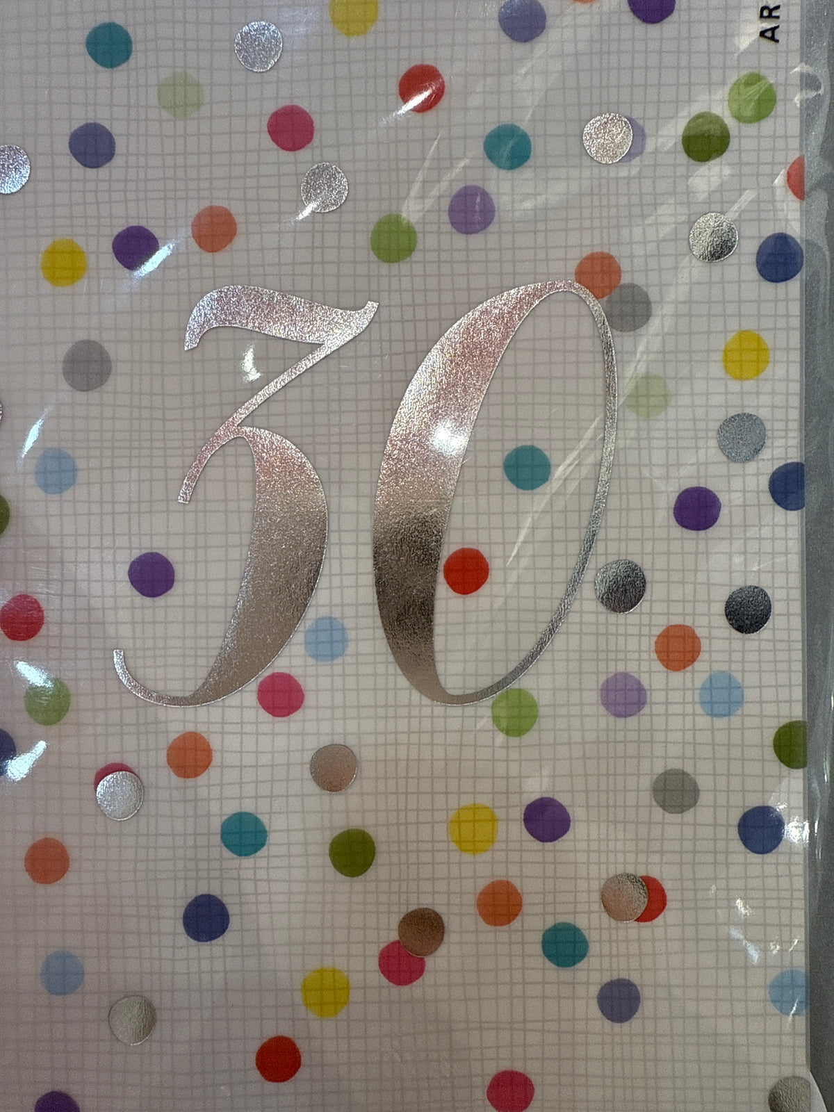 Artebene milestone number greeting card