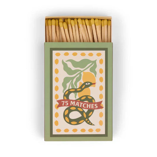 Paddywax A Dopo Snake Boxed Matches (75 pcs)