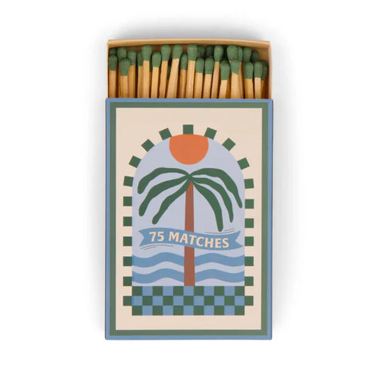 Paddywax A Dopo Palm Tree Boxed Matches (75 pcs)