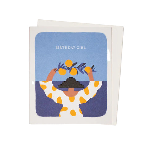 Ana Gaman Birthday Girl Birthday Card