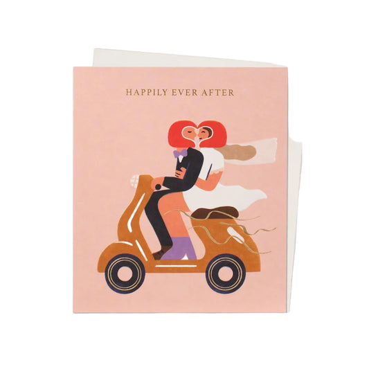 Ana Gaman Happily Ever After Wedding Card