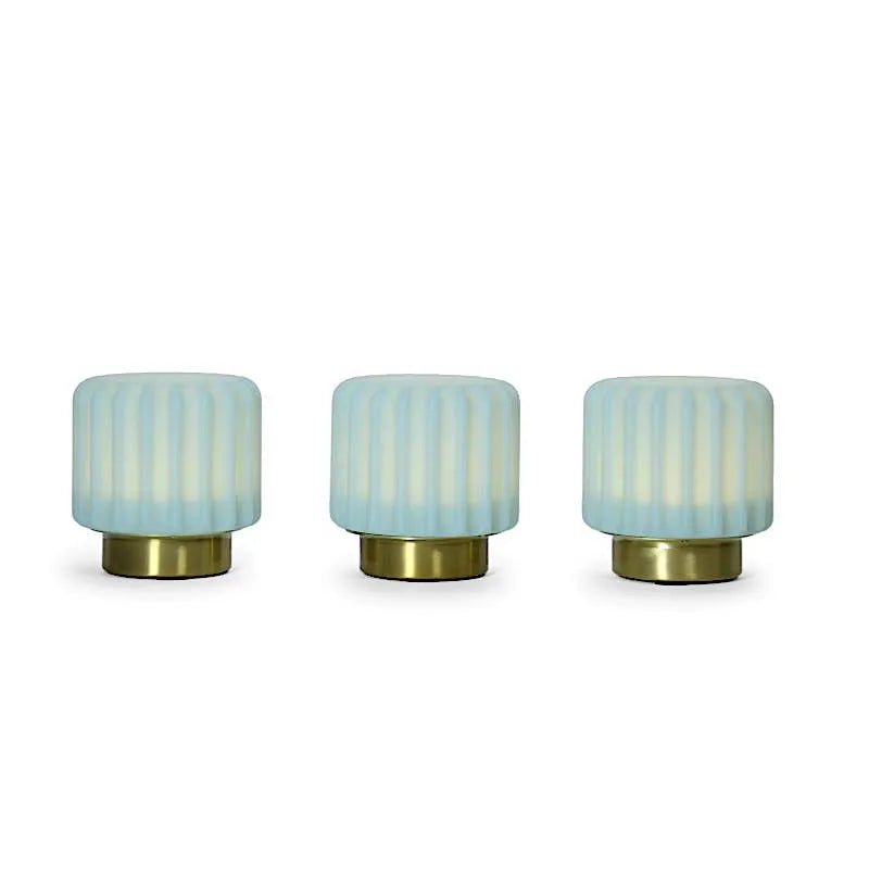 Atelier Pierre Dentelles mini lamp, set of three small table lamps, view 3
