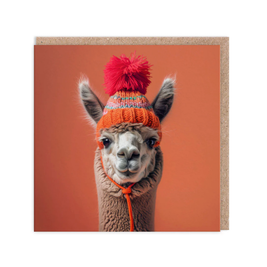 Alpaca Greeting Card