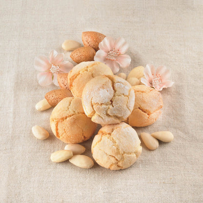 Amaretti Virginia Italian Cookies 30g with almonds