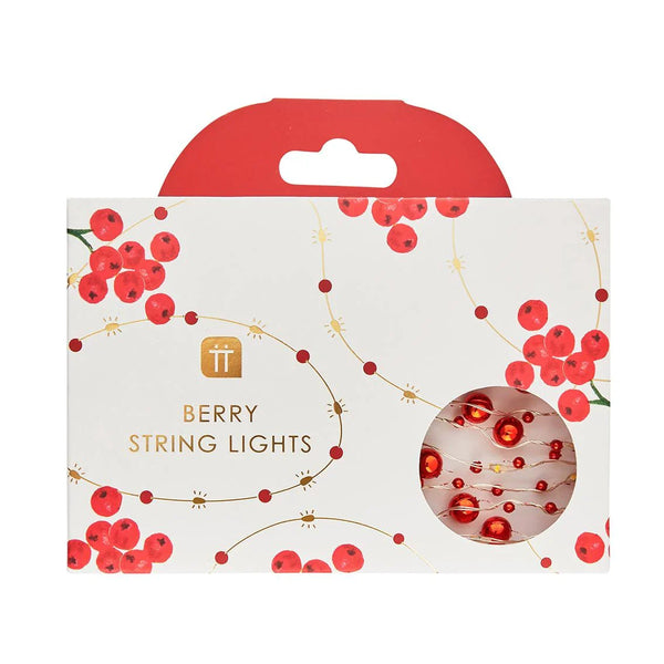 TLS25- Christmas Berry String Lights - 3M