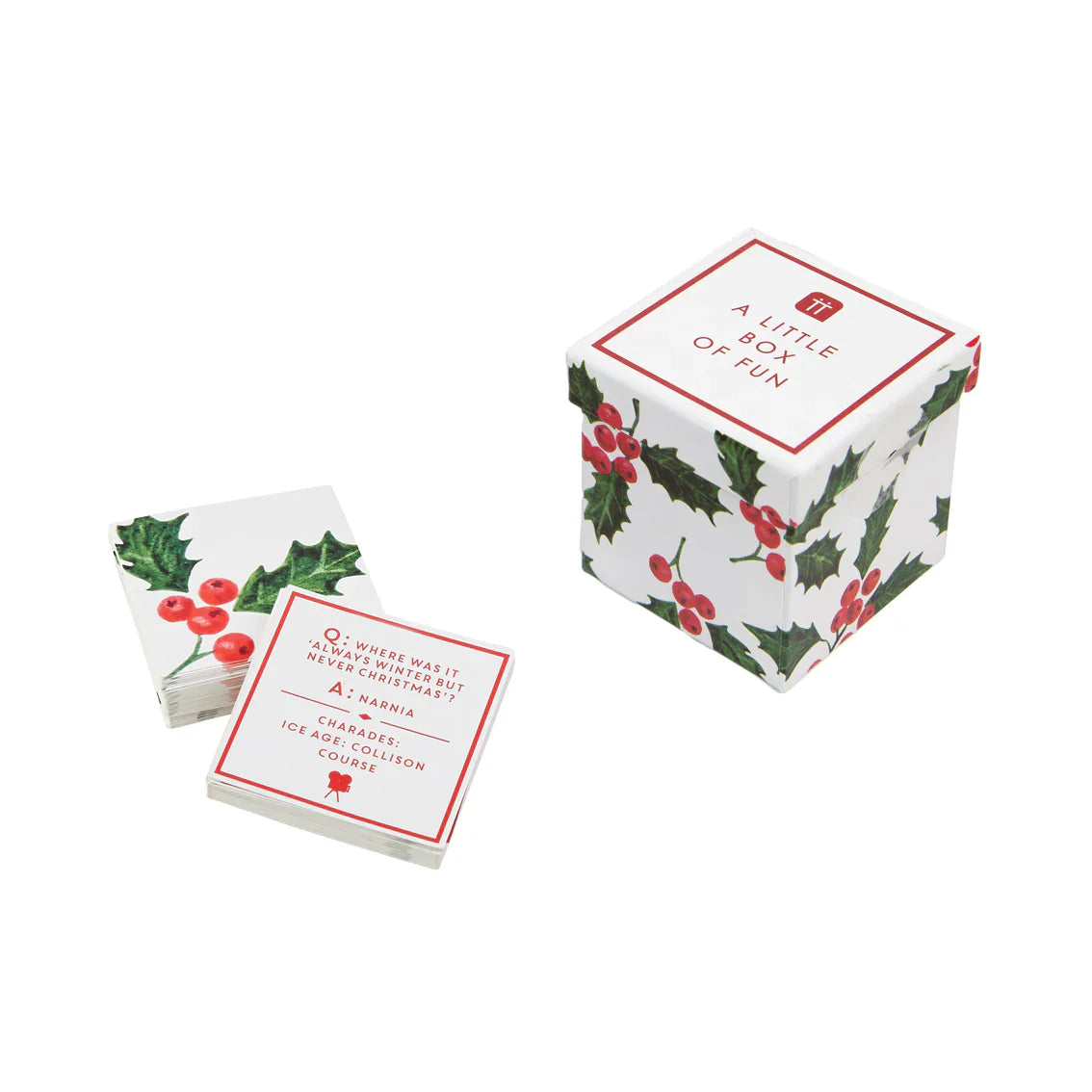 Talking Tables Christmas Trivia & Charades Game, view 2