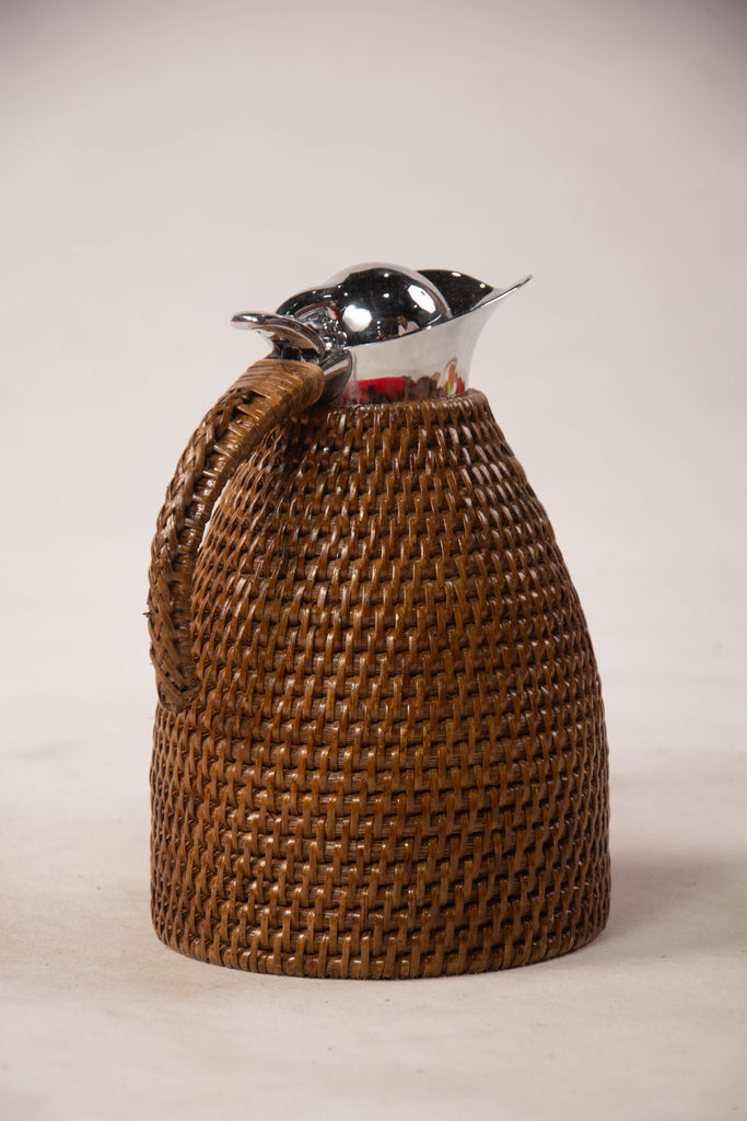 Rattan Woven Thermos 1L