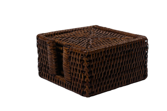 Rattan Coaster set of 6pcs