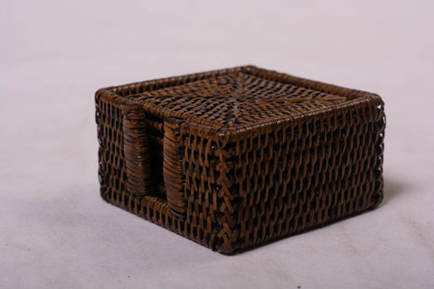 Rattan Coaster set of 6pcs