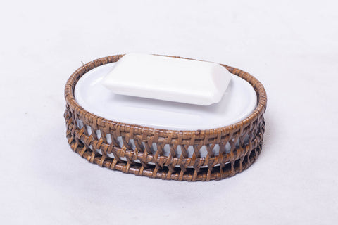 Rattan Bath Set