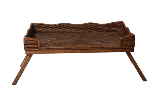 Rattan Breakfast Tray