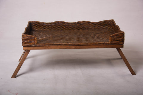 Rattan Breakfast Tray