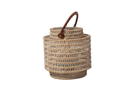 Lace Rattan Lantern