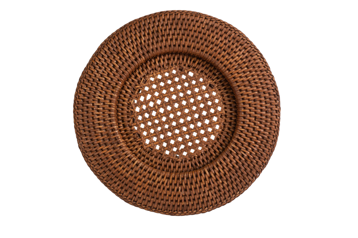 Rattan Underplate by Myanmar Bella Interiors