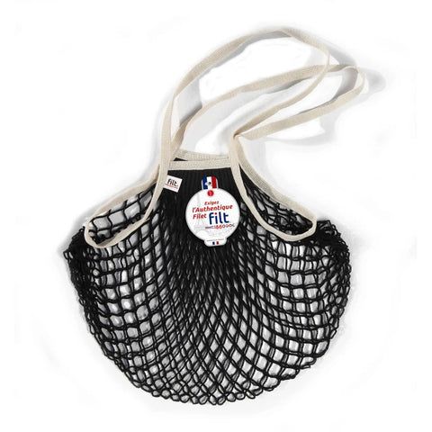 Net Long Handle Large Shopper Tote Bag