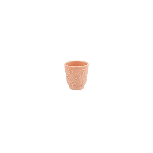 Bordallo Pinheiro Floral Pink Coffee Cup