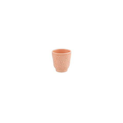 Bordallo Pinheiro Floral Pink Coffee Cup