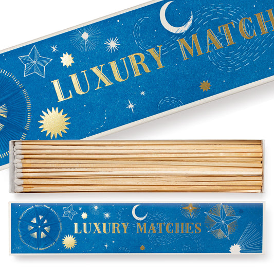 Archivist Long Matchbox in Starry Sky design by Ariane Butto