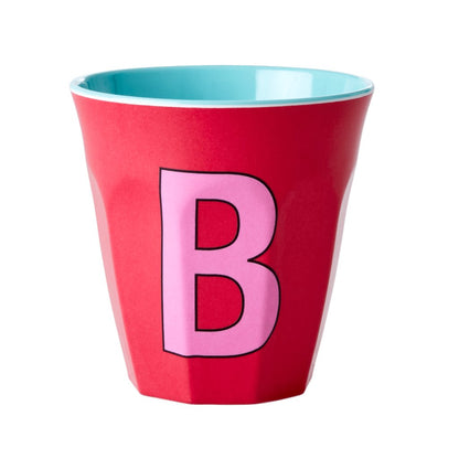 Rice Melamine Cup 250ml Girl Plain Alphabet – view 3