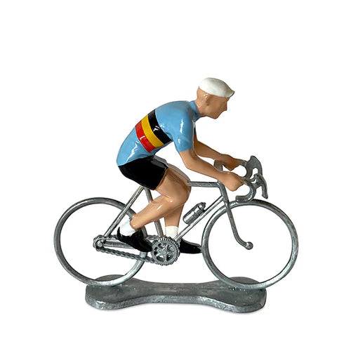 Bernard & Eddy Cyclist Position 1 hand-painted miniature figurine – view 5