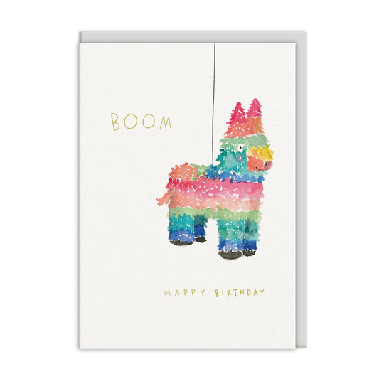Birthday Piñata Greeting Card