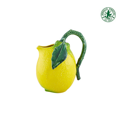 Bordallo Pinheiro Lemon Pitcher in earthenware