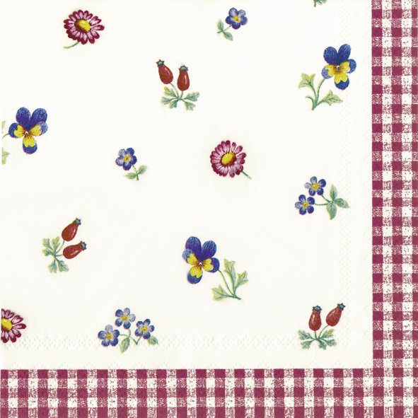 IHR cocktail paper napkins 25 x 25 cm, design 47