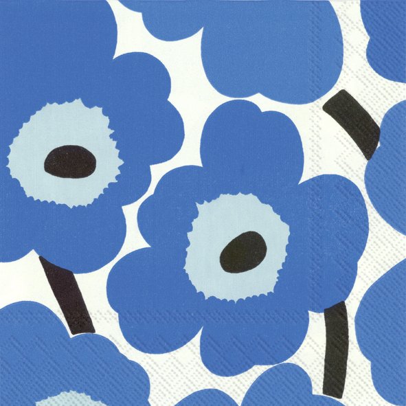Marimekko Unikko Napkins, view 2