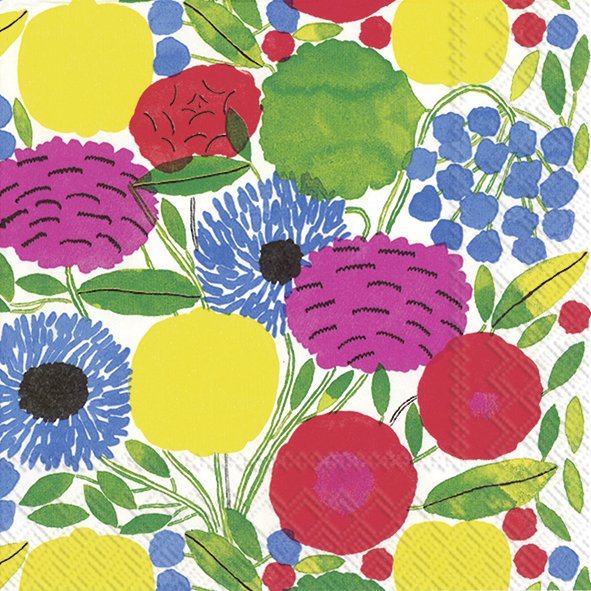Marimekko Unikko Napkins, view 7