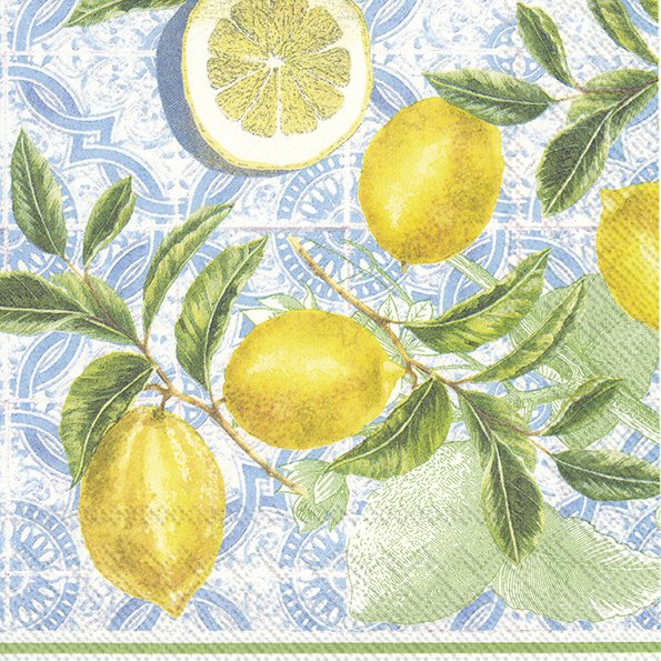 IHR cocktail paper napkins 25 x 25 cm, design 18