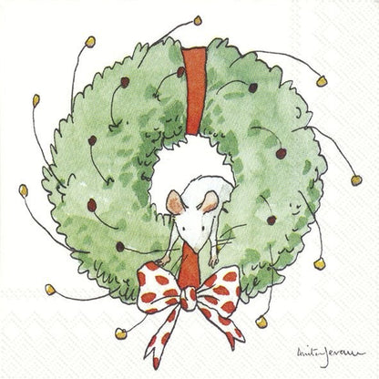 Christmas Cocktail Napkin by Mey Hui, view 6