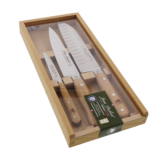 Laguiole Jean Dubost Kitchen Knives Set Box (Set of 3)