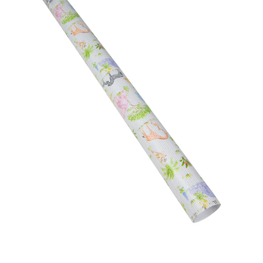 Caspari Safari Baby Roll Wrap