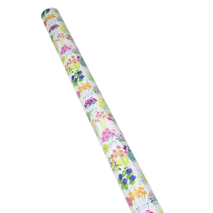 Caspari Flower Market Roll Wrap, view 3